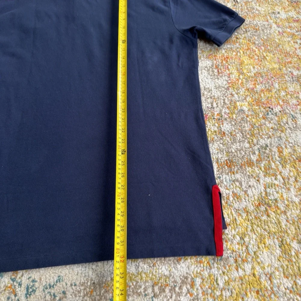 Vintage Polo Ralph Lauren New York Crest Logo Polo Shirt Mens Large